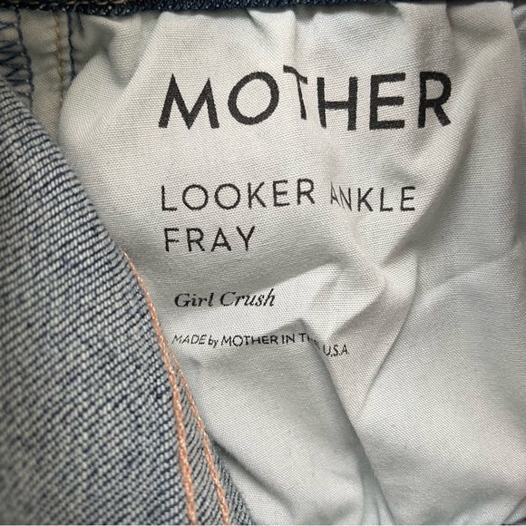 NWT - Mother Women’s Looker Ankle Fray “Girl Crush” Jeans Size 27 - Picture 14 of 17